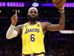 Lebron James con los Lakers