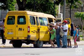 Existe una gran demanda por los metrotaxis en la Habana